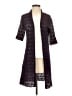 Eileen Fisher 100% Wool Purple Kimono Size XS - photo 1