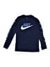 Nike 100% Cotton Blue Long Sleeve T-Shirt Size S (kids) - photo 1