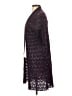 Eileen Fisher 100% Wool Purple Kimono Size XS - photo 5