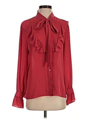 Tahari by ASL Long Sleeve Blouse (view 1)