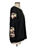 Unbranded Black Long Sleeve Blouse Size S - photo 4