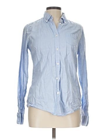 American Eagle Outfitters Long Sleeve Button-Down Shirt (view 1)