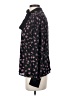 CeCe 100% Polyester Black Long Sleeve Blouse Size S - photo 5