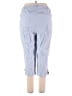 Talbots 100% Cotton Stripes Blue Casual Pants Size 22 - photo 2