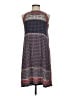 Max Studio Print Blue Casual Dress Size S - photo 1