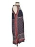 Max Studio Print Blue Casual Dress Size S - photo 4