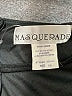 Masquerade Black Cocktail Dress Size 5 - photo 4