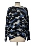 Elliott Lauren Camo Blue Pullover Sweater Size L - photo 2