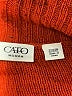 Cato Orange Cardigan Size 22 - photo 7