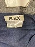 Flax 100% Linen Blue 3/4 Sleeve Blouse Size 10 (M) - photo 7