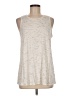 LUXE Ivory Sleeveless T-Shirt Size M (tall) - photo 1