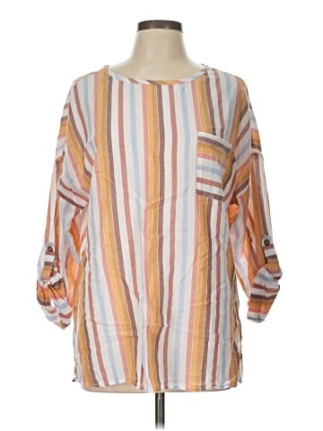 Soft Surroundings 3/4 Sleeve Blouse (view 1)