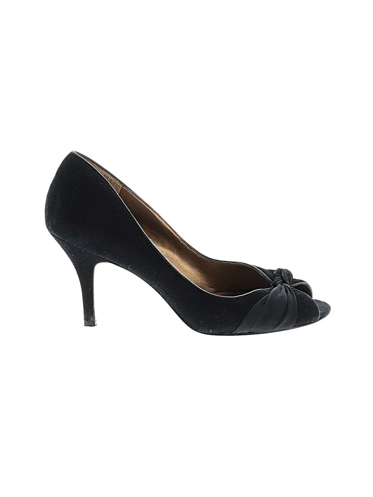 Pre-owned Ann Taylor Loft Heels In Black