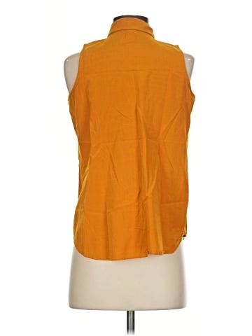 Ann Taylor Factory Sleeveless Button-Down Shirt (view 2)