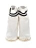 Just Fab White Ankle Boots Size 8 - photo 2