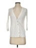 Express 100% Rayon White Cardigan Size S - photo 1