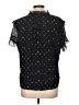 Point Sur Stars Black Short Sleeve Blouse Size L - photo 2