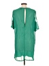 H&M 100% Polyester Green 3/4 Sleeve Top Size L - photo 2