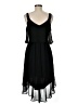 One Clothing 100% Polyester Solid Black Cocktail Dress Size M - photo 2