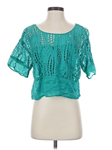 Tracy Reese Short Sleeve Blouse (view 1)