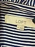 Ann Taylor LOFT 100% Polyester Stripes Black Sleeveless Blouse Size M - photo 7