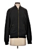 H&M L.O.G.G. 100% Polyester Solid Black Track Jacket Size 4 - photo 1