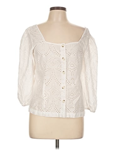 Sanctuary 3/4 Sleeve Blouse (view 1)