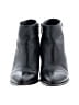 MICHAEL Michael Kors 100% Leather Black Ankle Boots Size 6 1/2 - photo 2