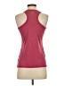 Brooks 100% Polyester Burgundy Active Tank Size S - photo 2