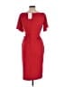 ASOS Solid Red Cocktail Dress Size 10 - photo 2