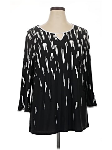 Allison Daley 3/4 Sleeve Blouse (view 1)