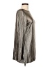 Equestrian Metallic Silver Long Sleeve Blouse Size L - photo 4
