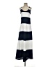Campaigne 100% Polyester Stripes Blue Casual Dress Size S - photo 1