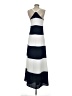 Campaigne 100% Polyester Stripes Blue Casual Dress Size S - photo 2