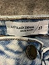 Just Black Hearts Blue Jeans Size 27 waist - photo 7