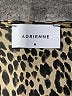 Adrienne 100% Polyester Animal Print Brown Kimono Size M - photo 7