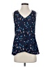 Maeve 100% Polyester Blue Sleeveless Blouse Size 4 - photo 1