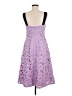 J.Crew 100% Polyester Floral Purple Cocktail Dress Size 6 - photo 2