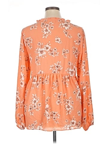 Studio B by BOBEAU Long Sleeve Blouse (view 2)