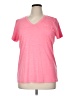 Under Armour 100% Polyester Pink Active T-Shirt Size XL - photo 1