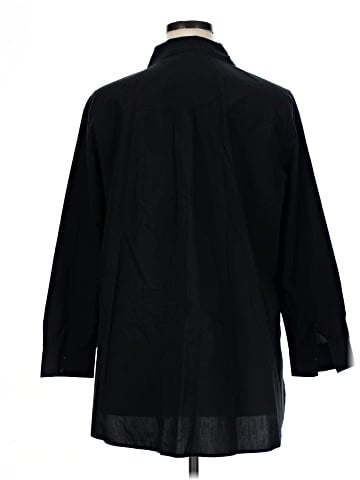 Eileen Fisher 3/4 Sleeve Button-Down Shirt (view 2)