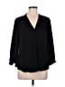 Vince Camuto 100% Polyester Black 3/4 Sleeve Blouse Size M - photo 1