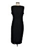 Kasper Solid Black Cocktail Dress Size 4 - photo 2