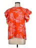 THML Orange Short Sleeve Blouse Size M - photo 1