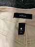 Aqua 100% Cotton Ivory Jeans Size 26 waist - photo 4