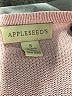 Appleseeds 100% Cotton Pink Cardigan Size S - photo 7