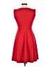Dunnes Solid Red Cocktail Dress Size 10 - photo 2