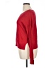 Max Studio 100% Merino Solid Red Wool Sweater Size XL - photo 5