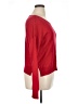 Max Studio 100% Merino Solid Red Wool Sweater Size XL - photo 4