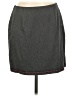 Express Solid Gray Casual Skirt Size 9 - 10 - photo 1